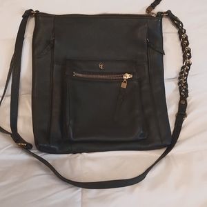 Elliot Lucca- Pebbled Leather crossbody bag